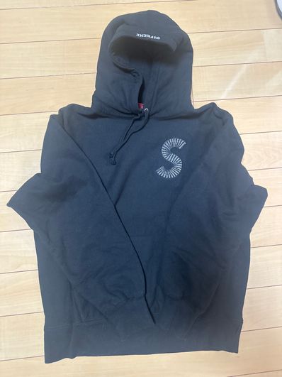 Supreme S Logo Hooded Sweatshirt "Black" (20FW)