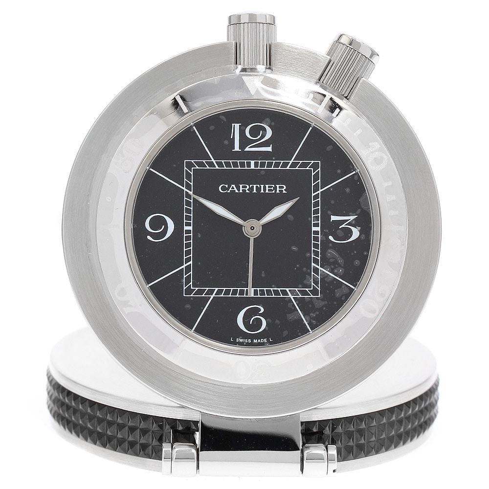 ☆良品 カルティエ パシャシータイマー 置時計   【中古】