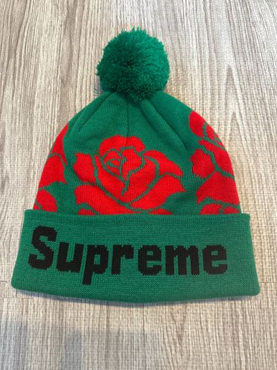 Supreme Rose Beanie "Green"