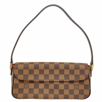 【6dd5092-k】ルイヴィトン ショルダーバッグ ダミエ レコレータ N51299 エベヌ【中古】レディース