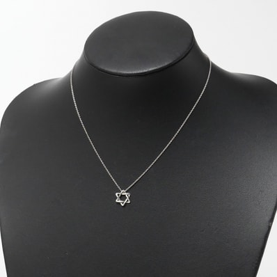 ■美品■TIFFANY&Co. ティファニー スター オブ ダビデ ネックレス エルサペレッティ 六芒星 シルバー925 ペンダント ブランド古着【中古】20251128/RA6683