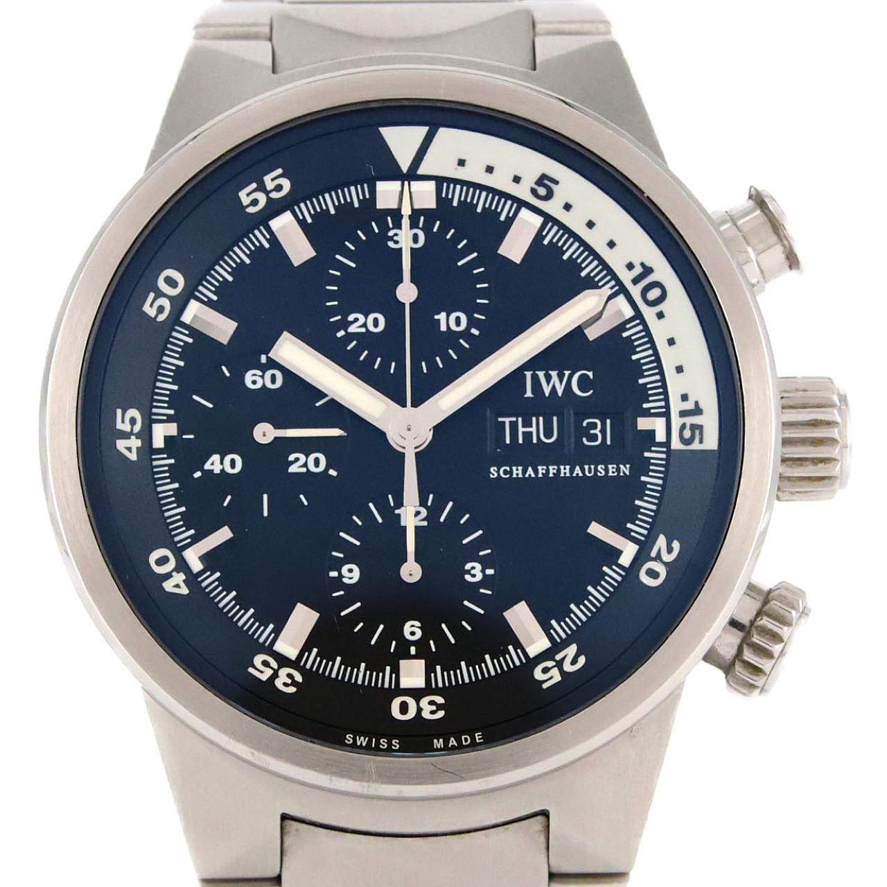 【ノーメンテナンス還元価格】IWC アクアタイマークロノグラフ IW371928 SS 自動巻