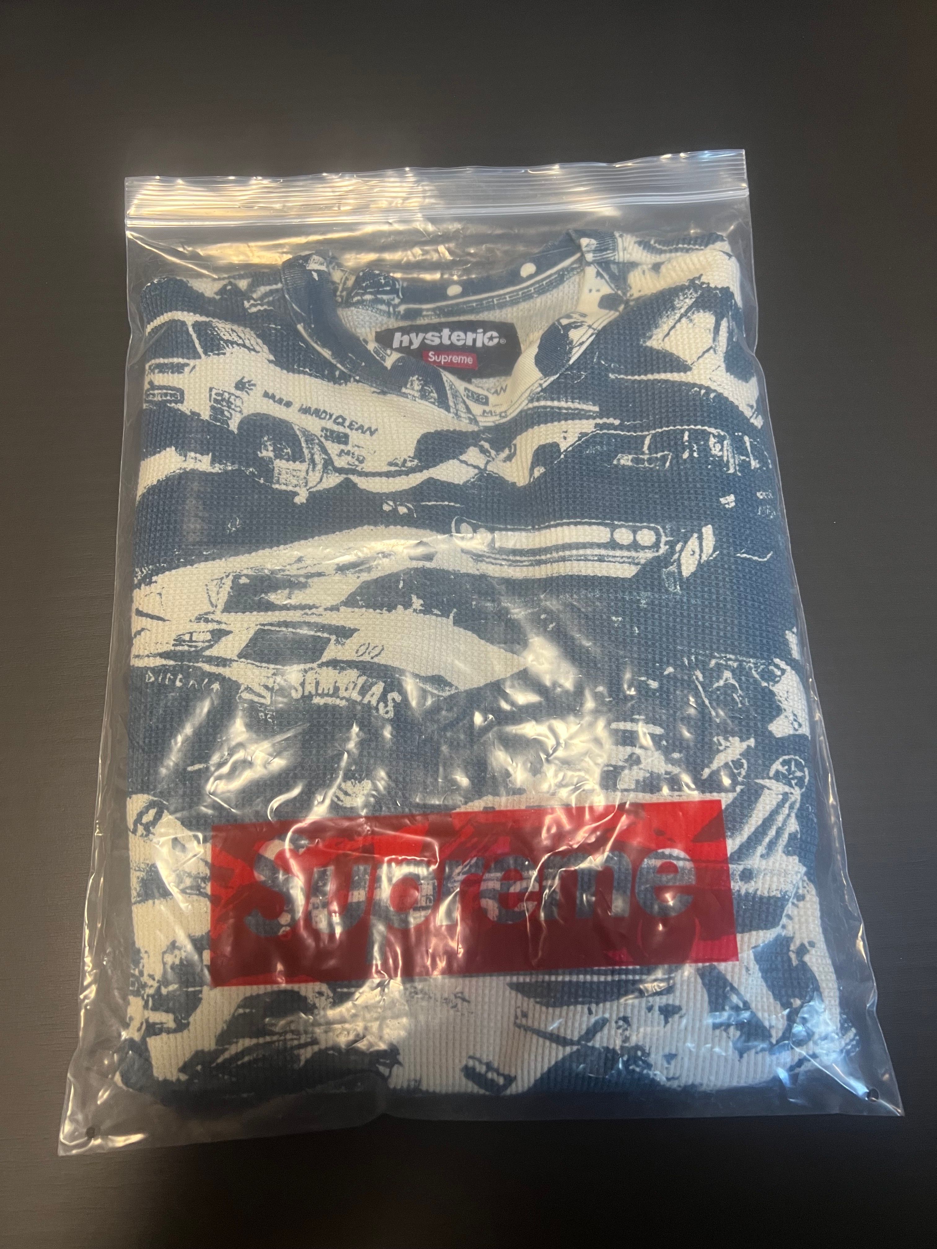 Supreme x HYSTERIC GLAMOUR Cars Thermal "Navy"