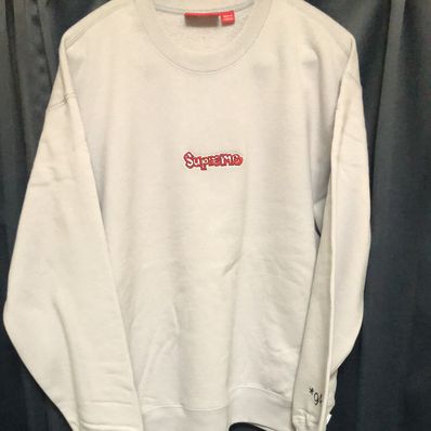 Supreme Gonz Logo Crewneck "Grey"