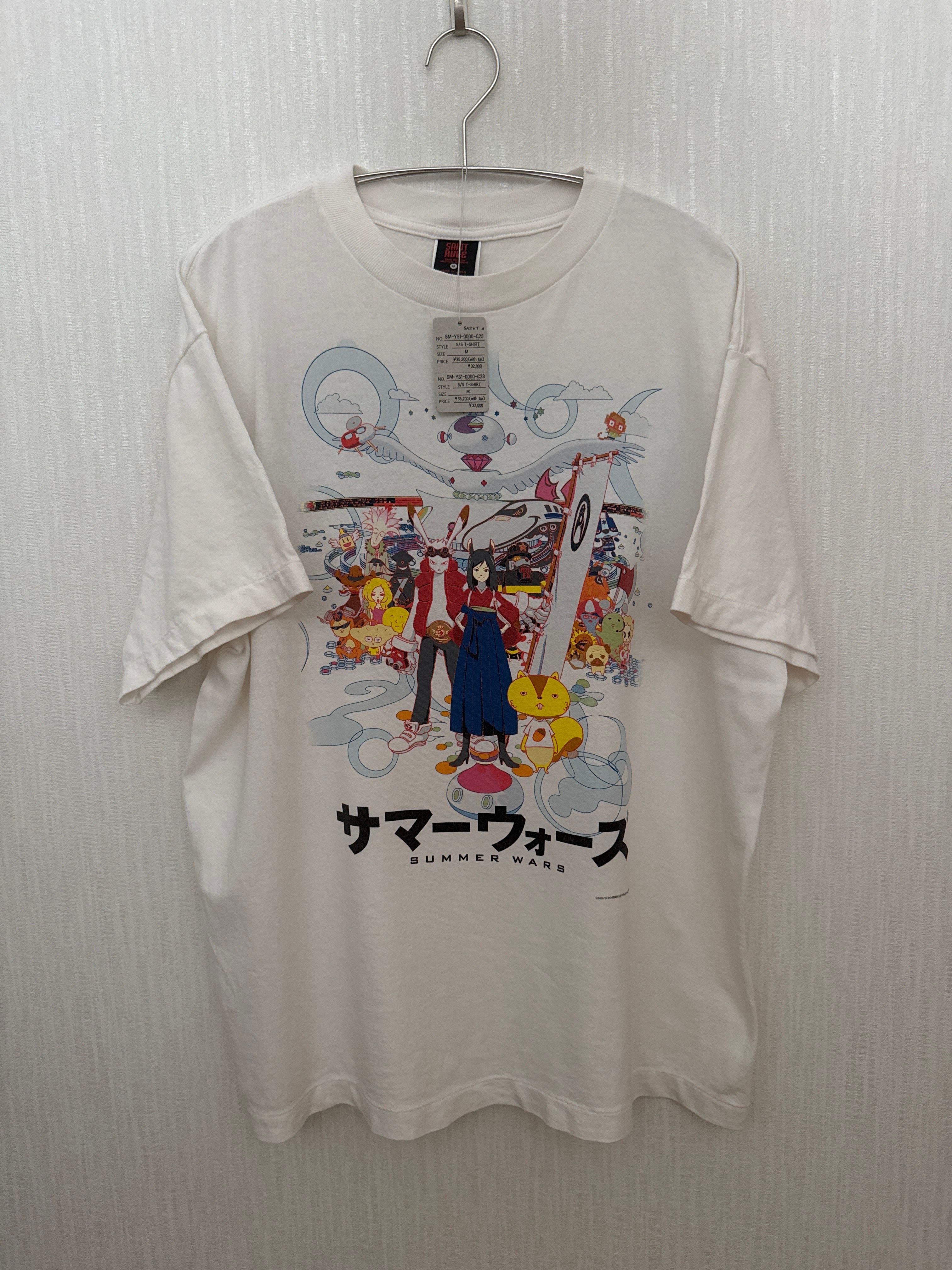 SAINT Mxxxxxx x GEEKS RULE x Summer Wars SG SS Tee #2 "White"