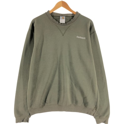 古着 00年代 カーハート Carhartt ワンポイントロゴスウェットシャツ トレーナー メンズXL相当/eaa524400