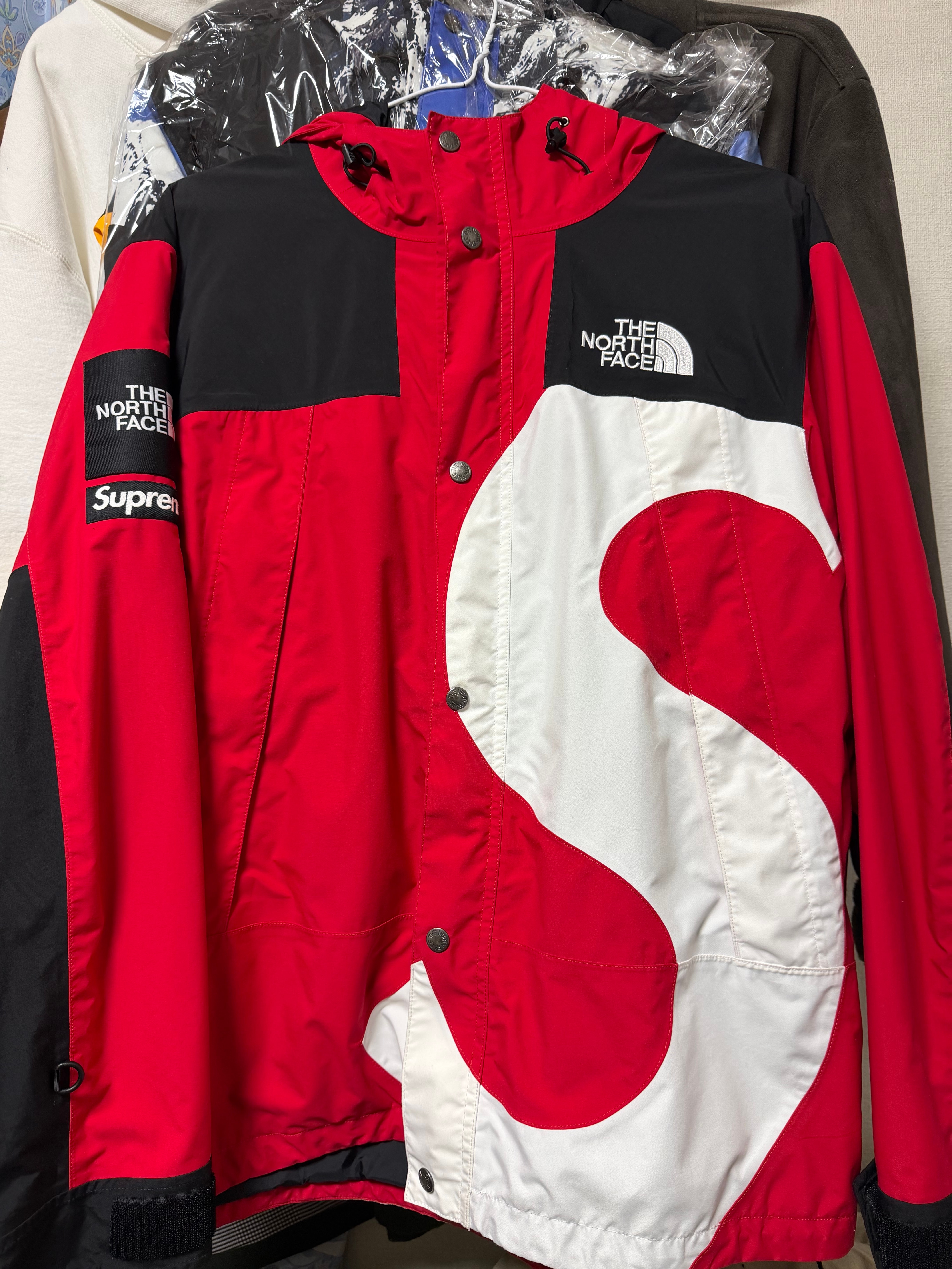 Supreme x The North Face S Logo Mountain Jacket "Red"