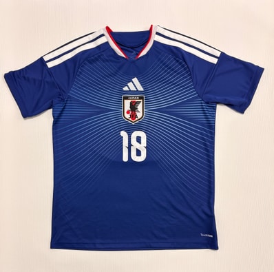 adidas Soccer Japan 2026 Home Replica Jersey #18 Ayase Ueda "Japan Blue/Ash Blue"