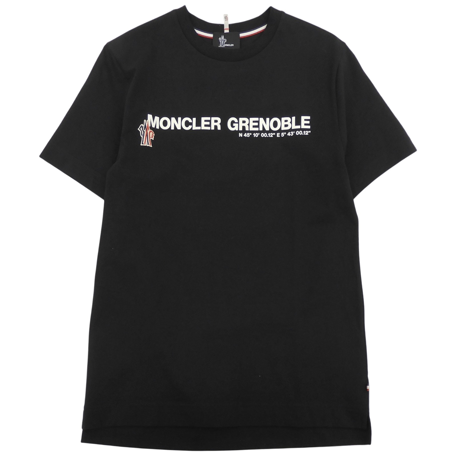 極美品 モンクレール グルノーブル 半袖Tシャツ ブラック メンズ M
