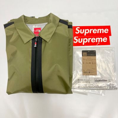 Supreme x The North Face Summit Series Outer Tape Seam Coaches Jacket "Olive"