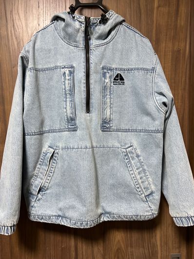 Supreme Nike ACG Denim Pullover "Washed Blue"