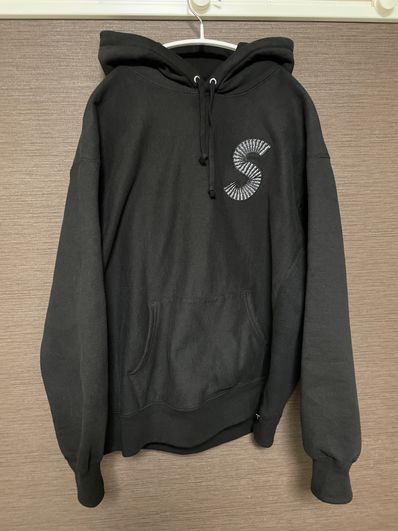 Supreme S Logo Hooded Sweatshirt "Black" (20FW)