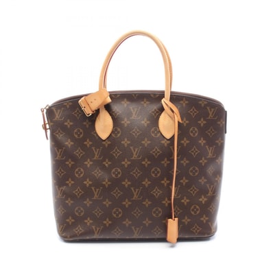 ルイ・ヴィトン LOUIS VUITTON ロックイットMM ハンドバッグ バッグ PVCコーティングキャンバス レザー モノグラム レディース ブラウン系 M40606 【中古】