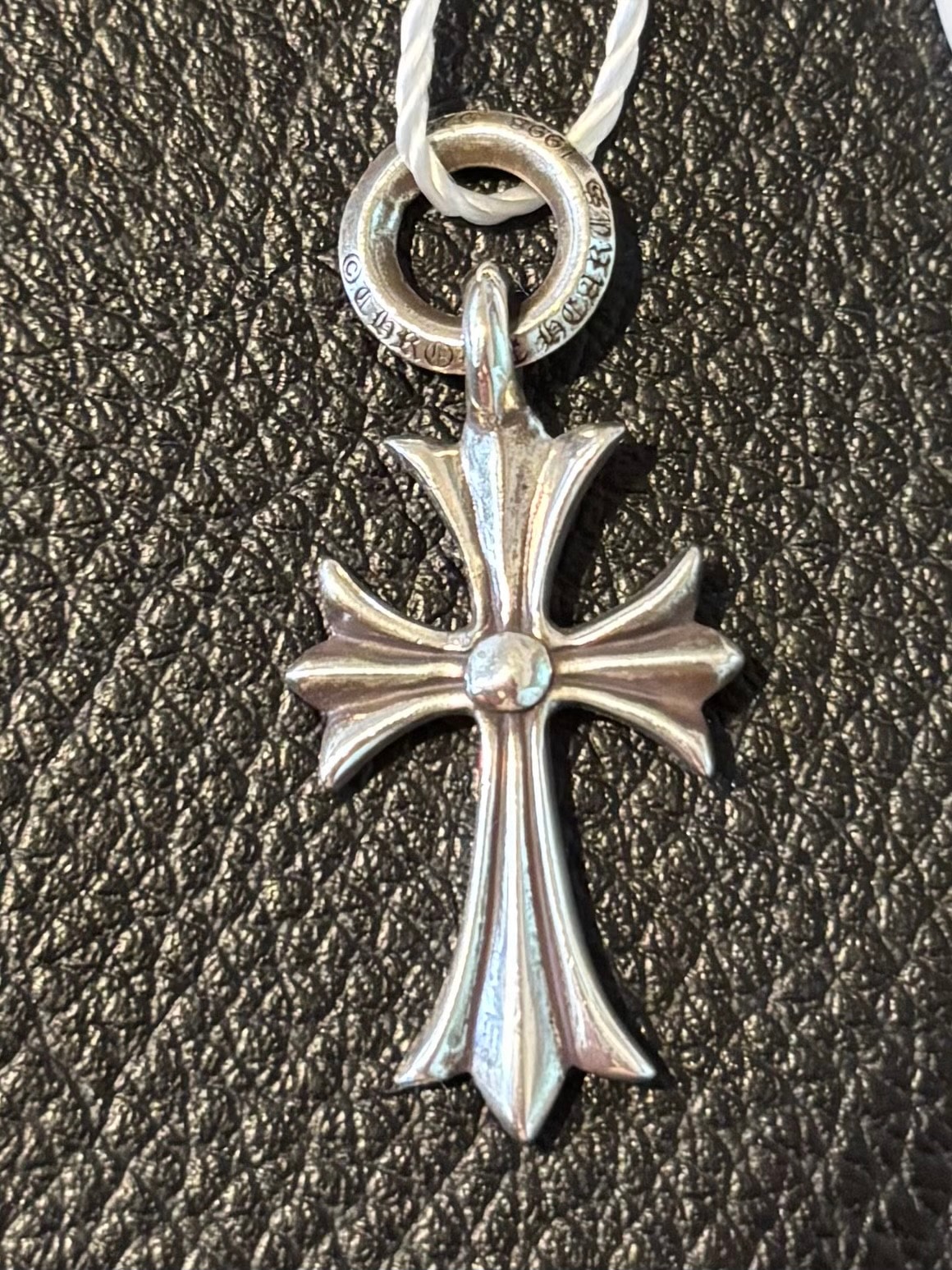 Chrome Hearts Tiny CH Cross Charm "Silver"