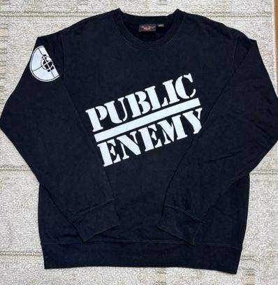 Supreme Undercover Public Enemy Crewneck Sweatshirt "Black"