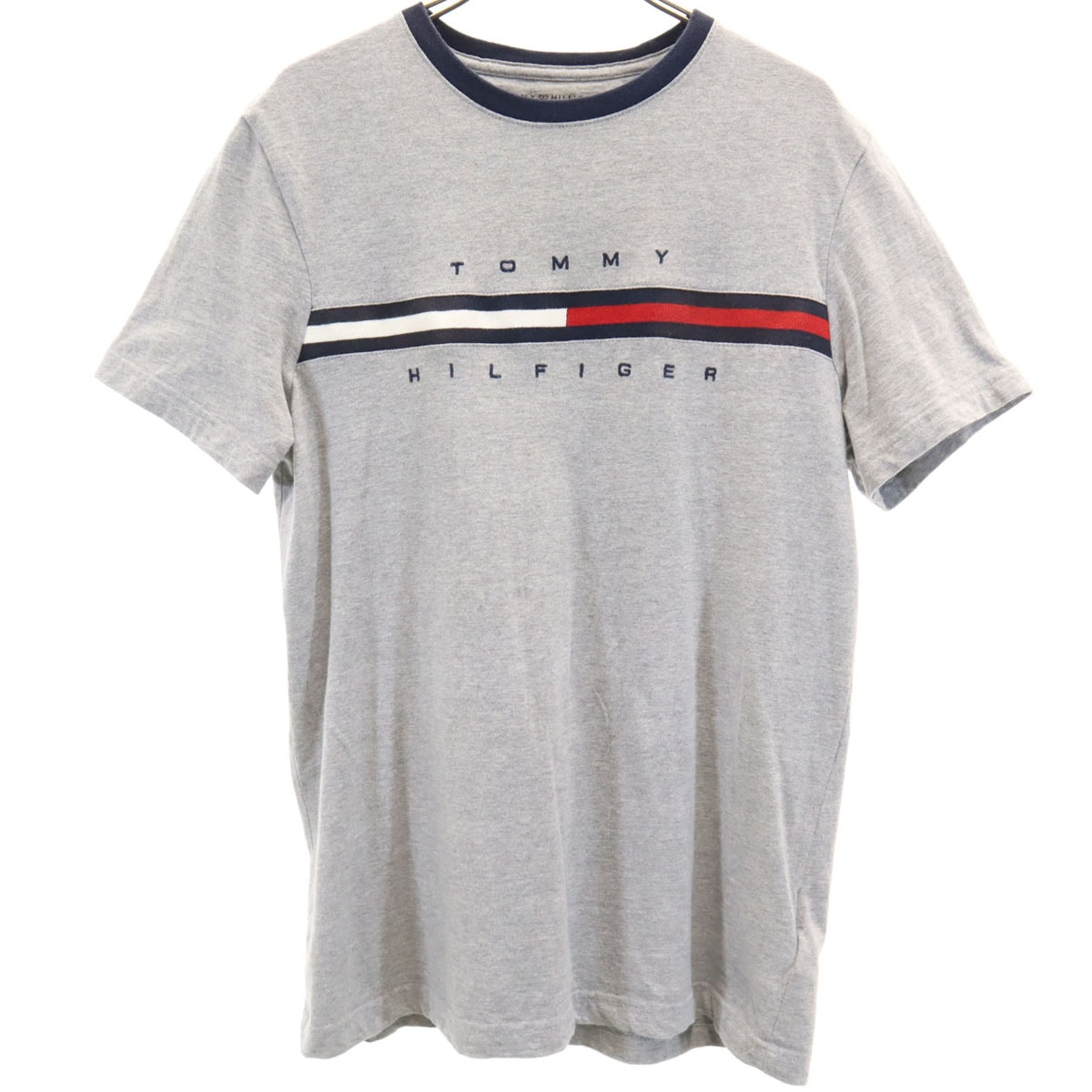 TOMMY HILFIGER トミーヒルフィガー 半袖 Tシャツ M グレー
