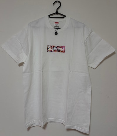 Supreme COVID-19 Relief Box Logo Tee "White"