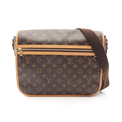 ルイ・ヴィトン LOUIS VUITTON メッセンジャーGM ボスフォール ショルダーバッグ バッグ PVCコーティングキャンバス レザー モノグラム メンズ レディース ブラウン系 M40105 【中古】