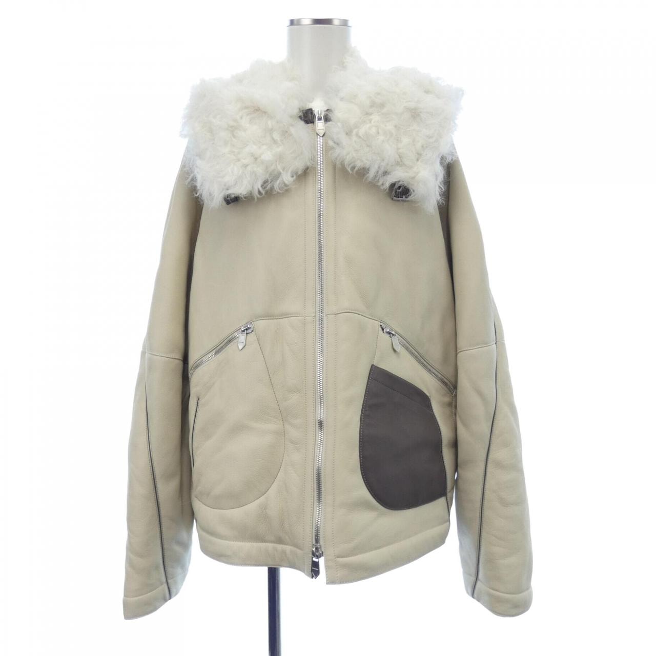 エルメス HERMES *22-5018 ムートンジャケット