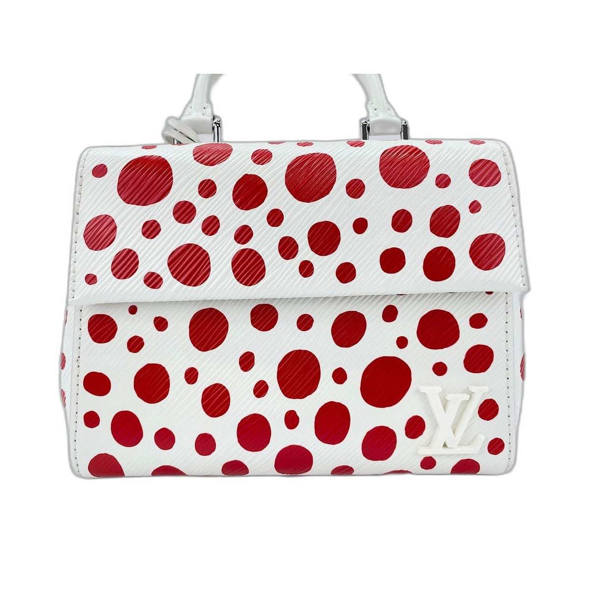 ヴィトン LV ×草間彌生 クリュニー ハンドバッグ【中古】