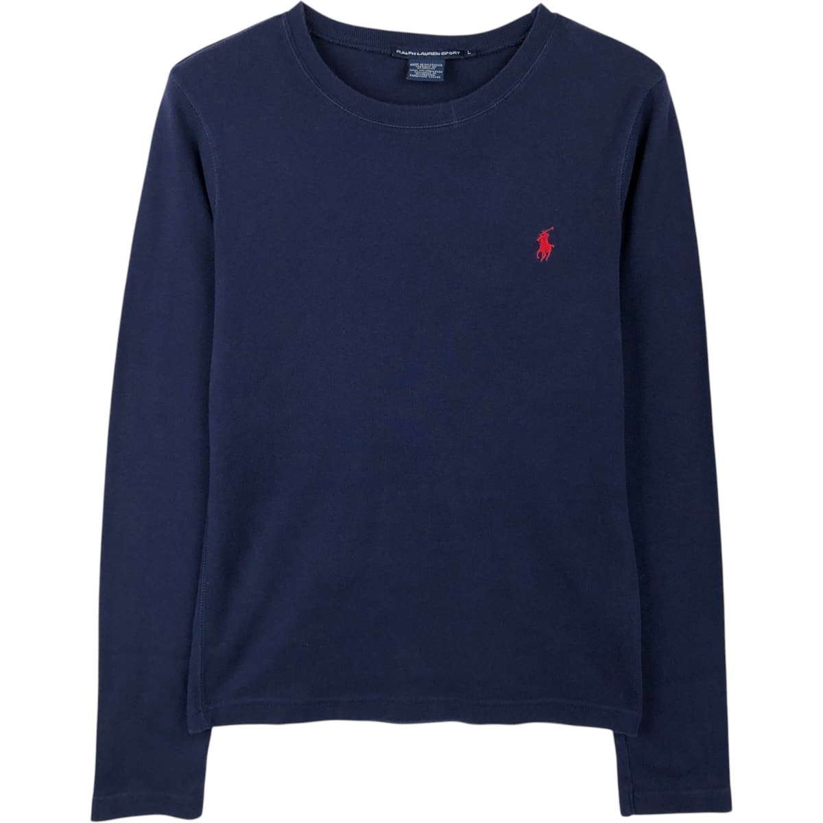 古着 ラルフローレン Ralph Lauren RALPH LAUREN SPORT ロングTシャツ ロンT レディースL相当/eaa652738