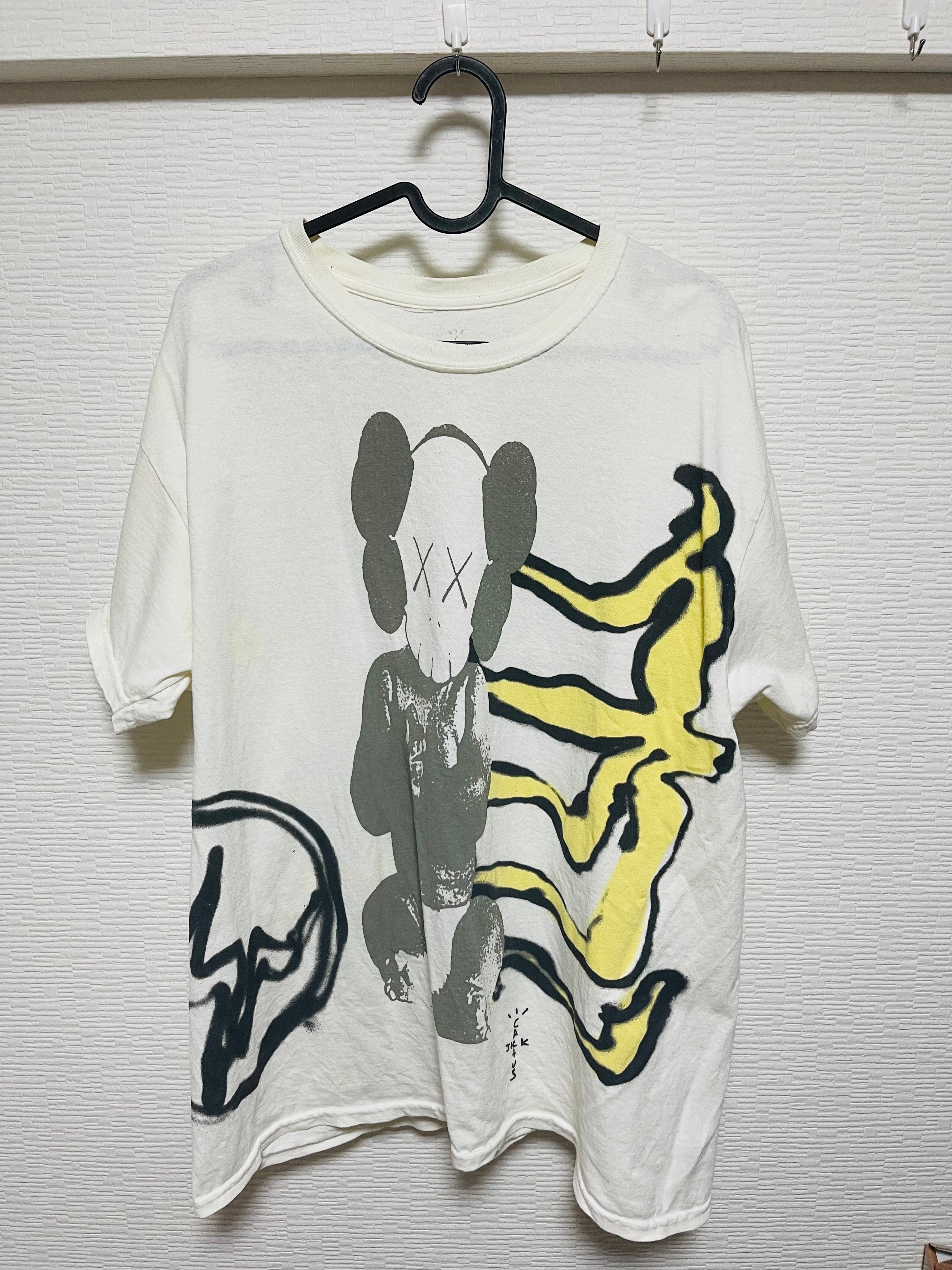 Travis Scott Cactus Jack x KAWS For Fragment Tee "White"