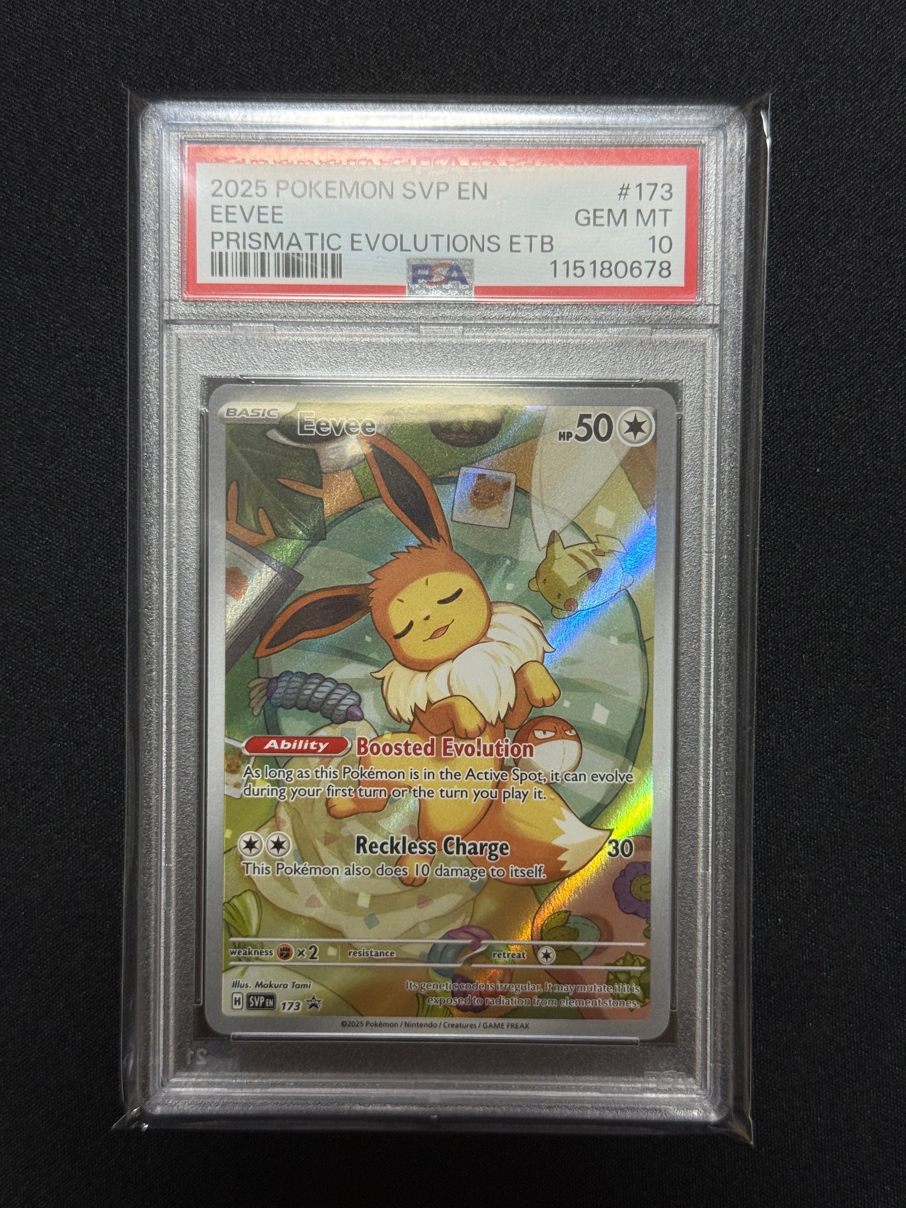 イーブイ P [SVP EN 173]【英語版】(スカーレット&バイオレット「プリズマティックエボリューションズ エリートトレーナボックス」)