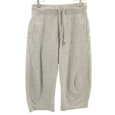 adidas Originals アディダスオリジナルス トレフォイルロゴ クロップドパンツ S グレー系