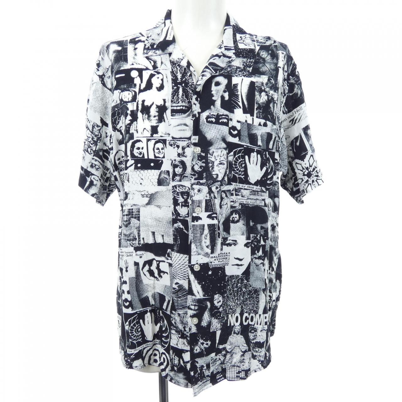 シュプリーム SUPREME Vibrations Rayon S/Sシャツ