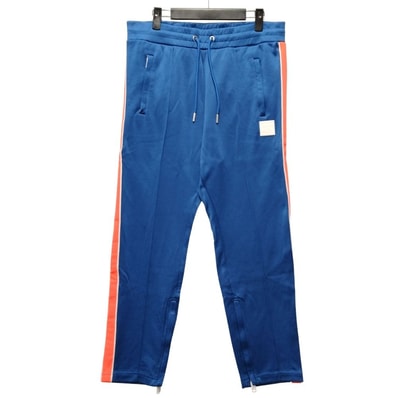 DIESEL ディーゼル ライン入り トラック ジャージ パンツ ブルー サイズ M 52491