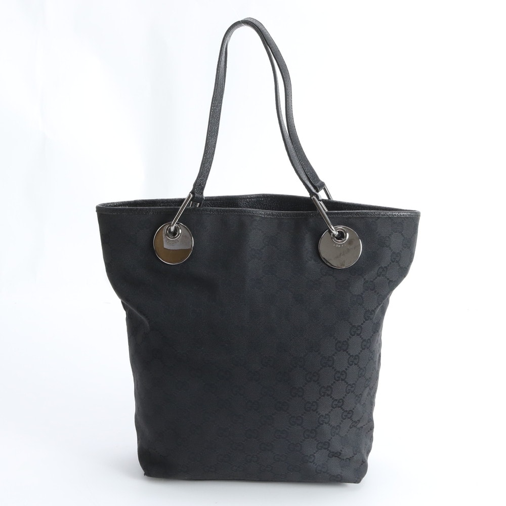 ■美品 グッチ GGキャンバス 120836 トート バッグ