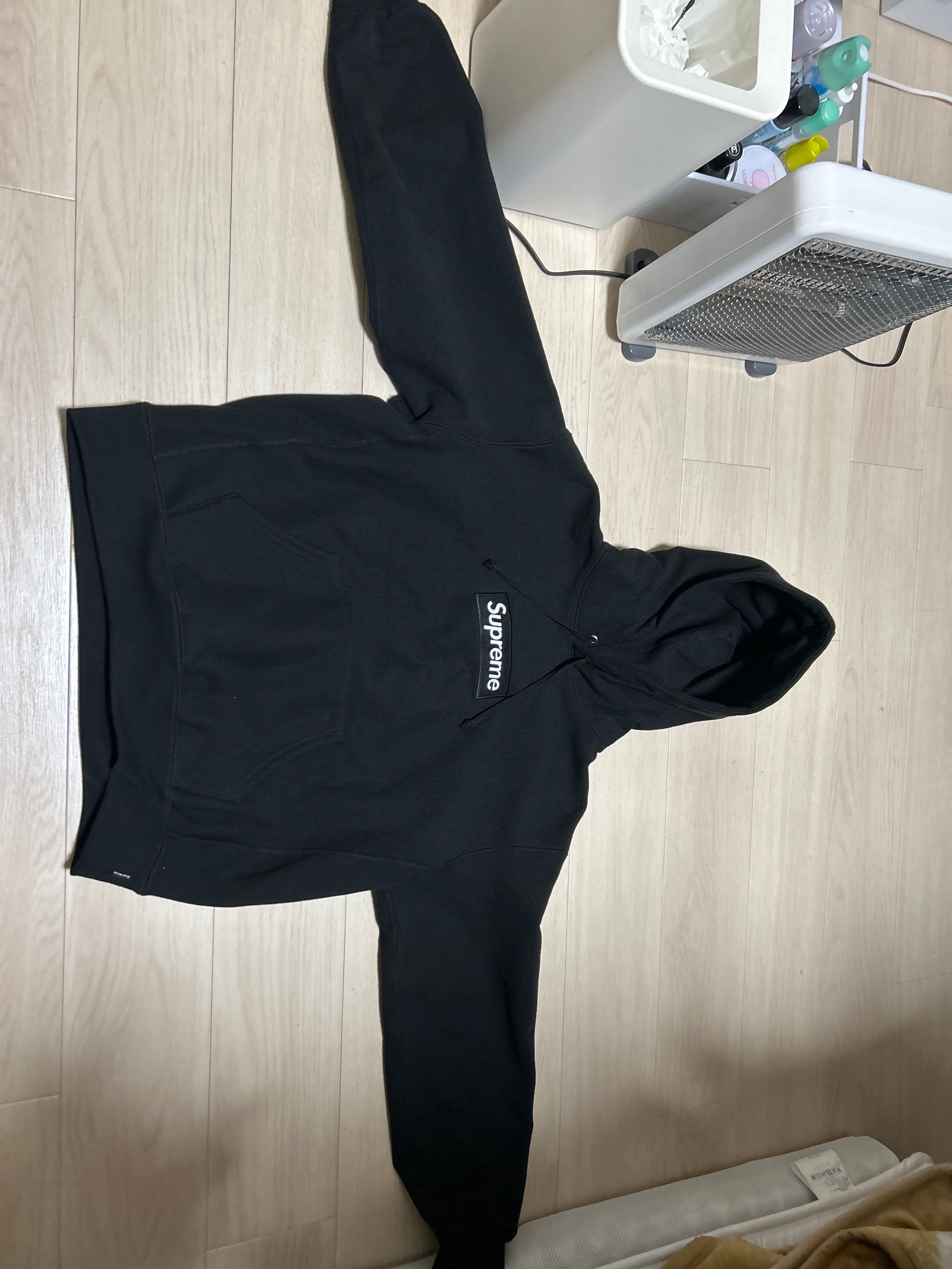 Supreme Box Logo Hooded Sweatshirt "Black" (23FW)
