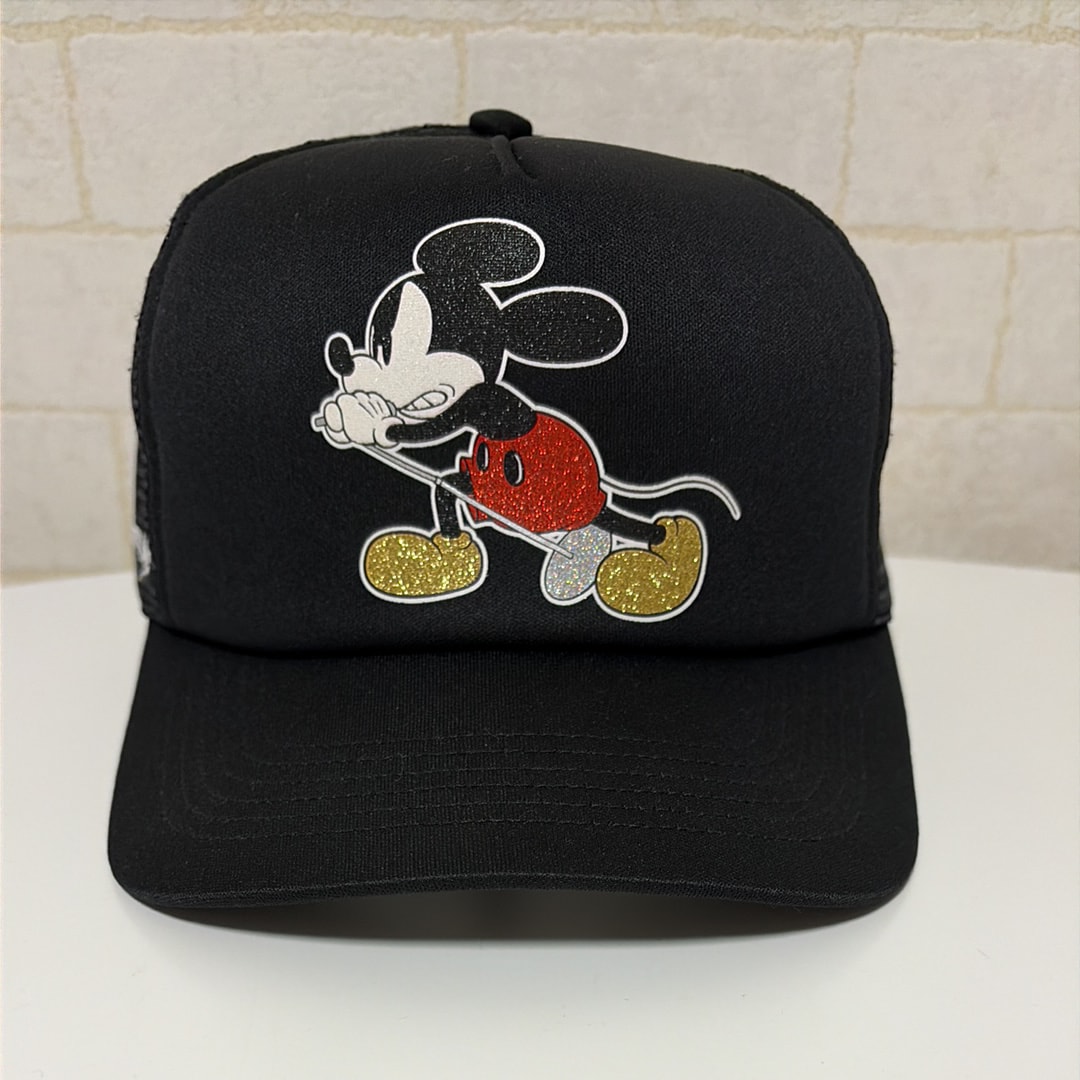 Supreme x Number (N)ine x Mickey Mouse Mesh Back 5-Panel "Black"