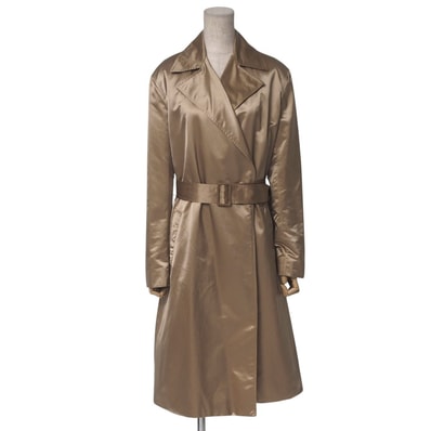 RALPH LAUREN ラルフローレン トレンチコート サイズ2 ベルテッドコート 黒タグ ブランド古着【中古】20250522/RA4831