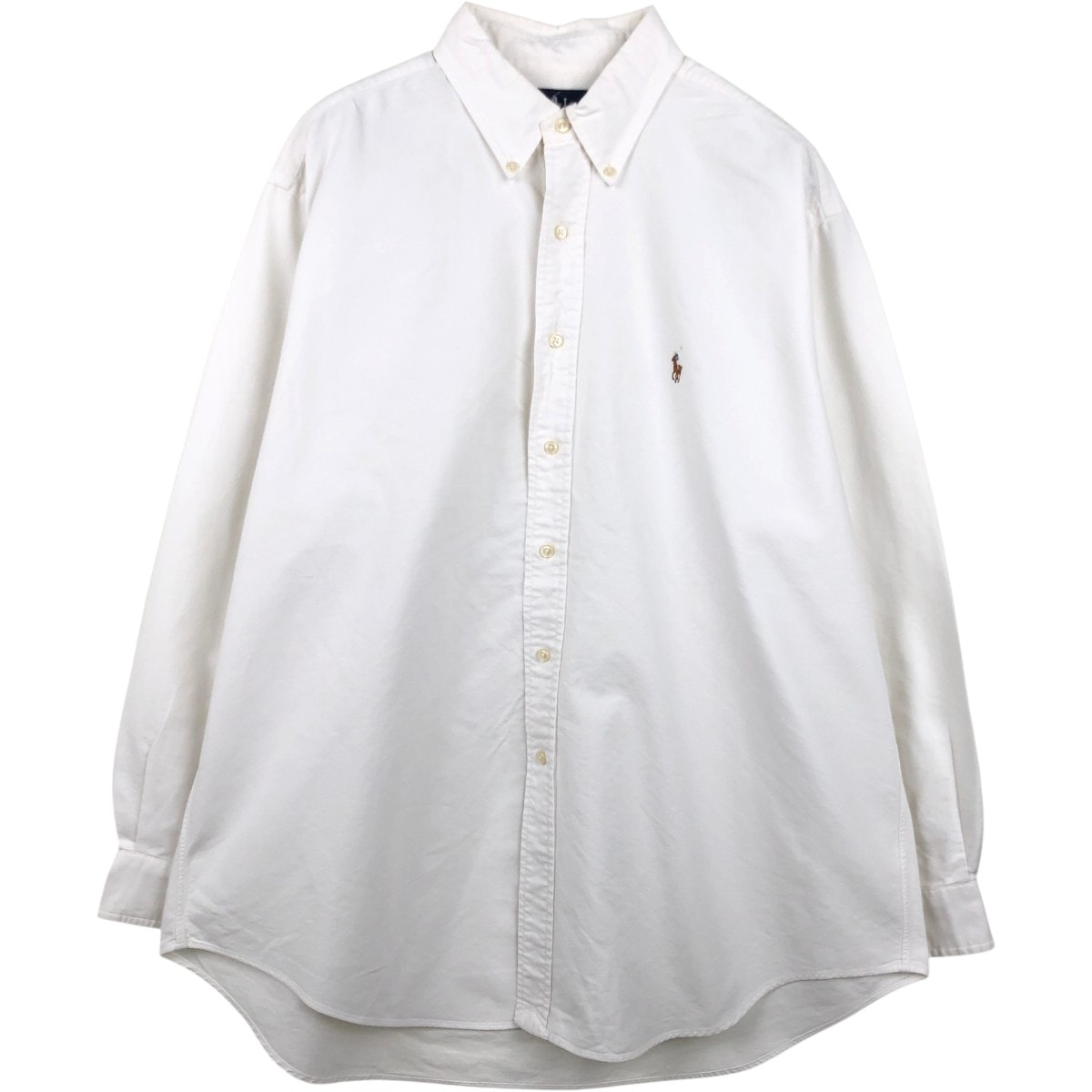 古着 ラルフローレン Ralph Lauren YARMOUTH 長袖 ボタンダウンシャツ メンズXL相当/eaa662944