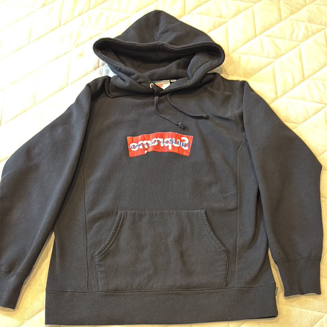 Supreme Comme Des Garcons SHIRT Box Logo Hooded Sweatshirt 