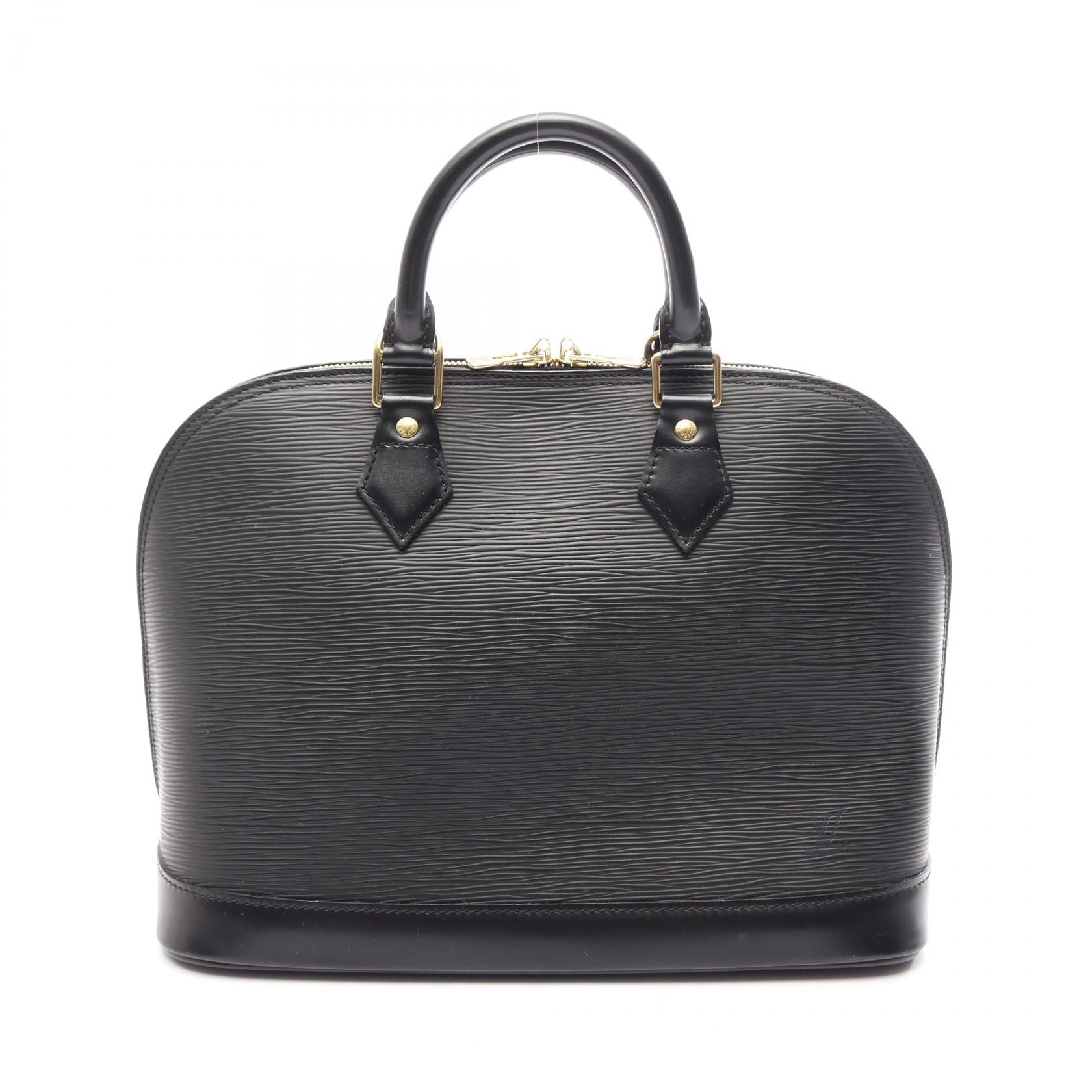 ルイ・ヴィトン LOUIS VUITTON アルマ ハンドバッグ バッグ レザー エピ ノワール レディース ブラック系 M52142 【中古】