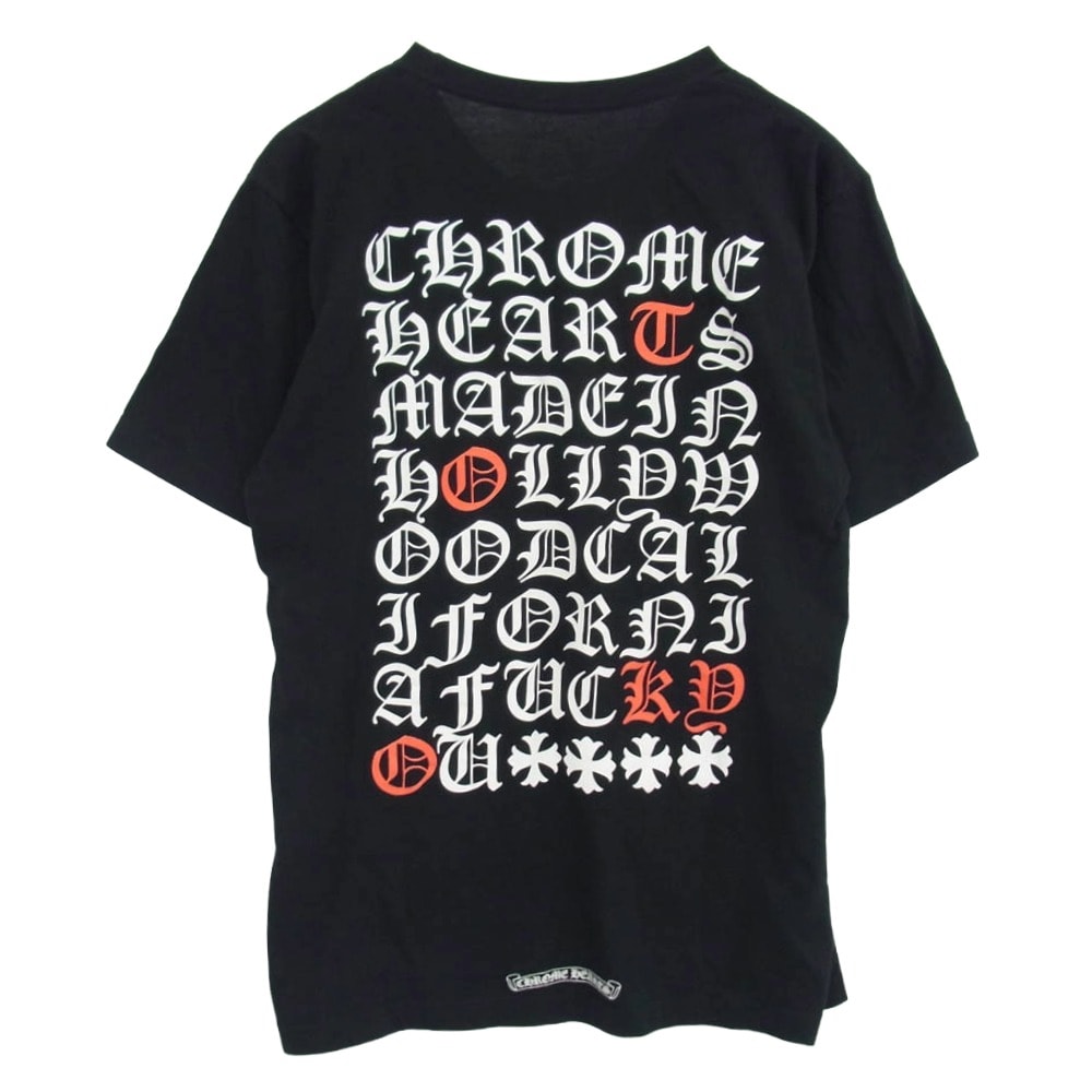 クロムハーツ バックスクロールラベル Tシャツ 青山20周年記念 