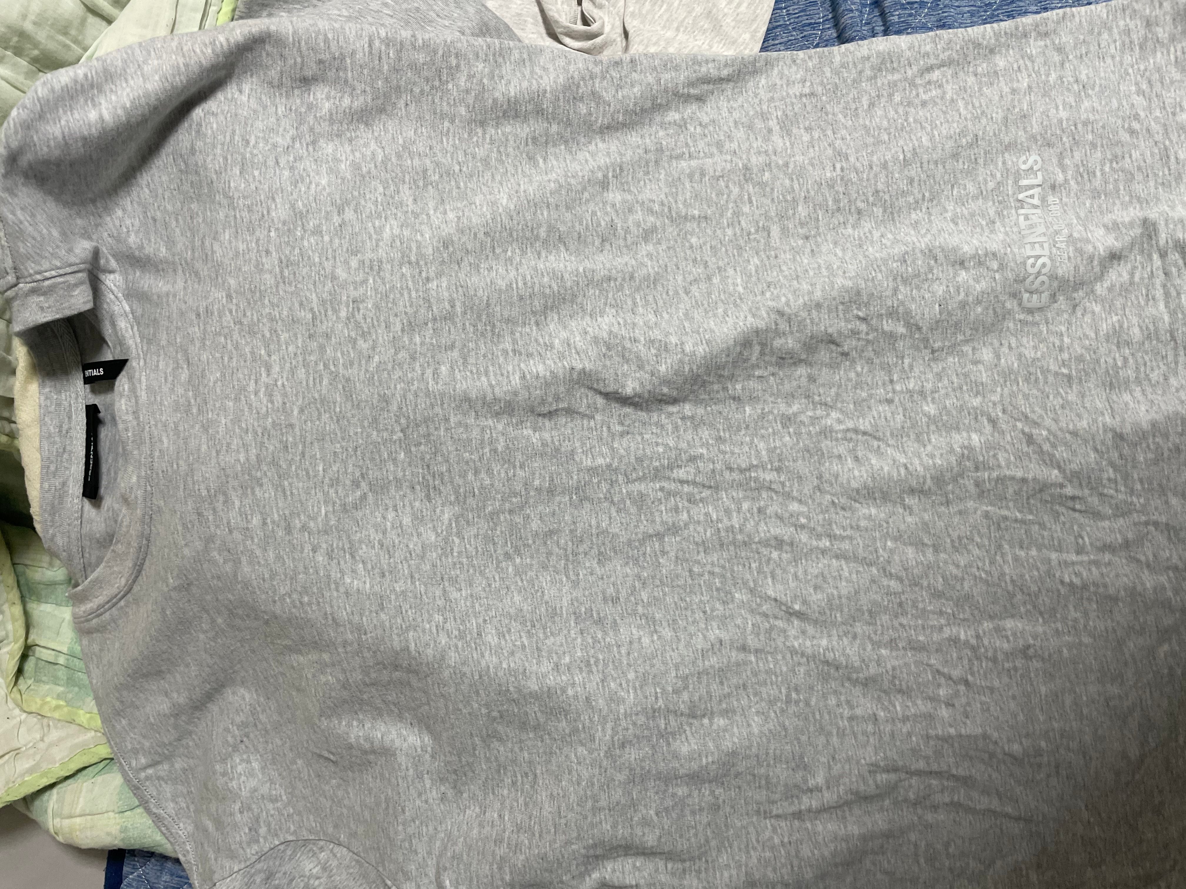 FEAR OF GOD ESSENTIALS Los Angeles 3M Boxy T-Shirt "Grey"