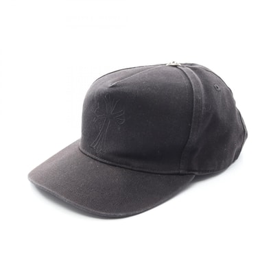 Chrome Hearts Cross Embroidery Baseball Cap "Black"