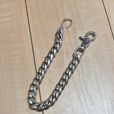 Chrome Hearts Classic Short S 1 Clip Wallet Chain "Silver"
