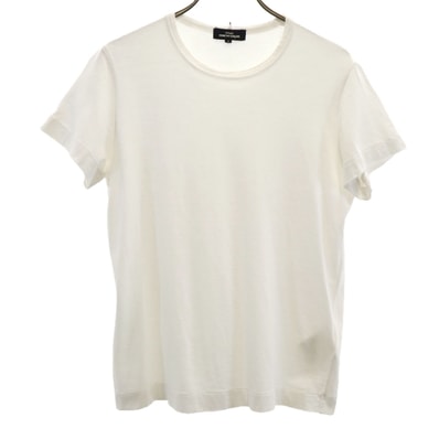 tricot COMME des GARCONS トリココムデギャルソン 2015年 日本製 半袖 Tシャツ S ホワイト 無地