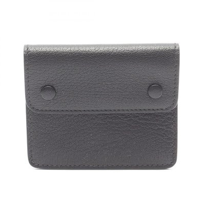 メゾン マルジェラ Maison Margiela スナップボタンウォレット コインケース 財布 レザー メンズ ブラック系 SA1VX0004P4806T8013 【新品】