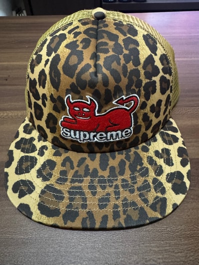 Supreme x Toy Machine Mesh Back 5-Panel "Leopard"
