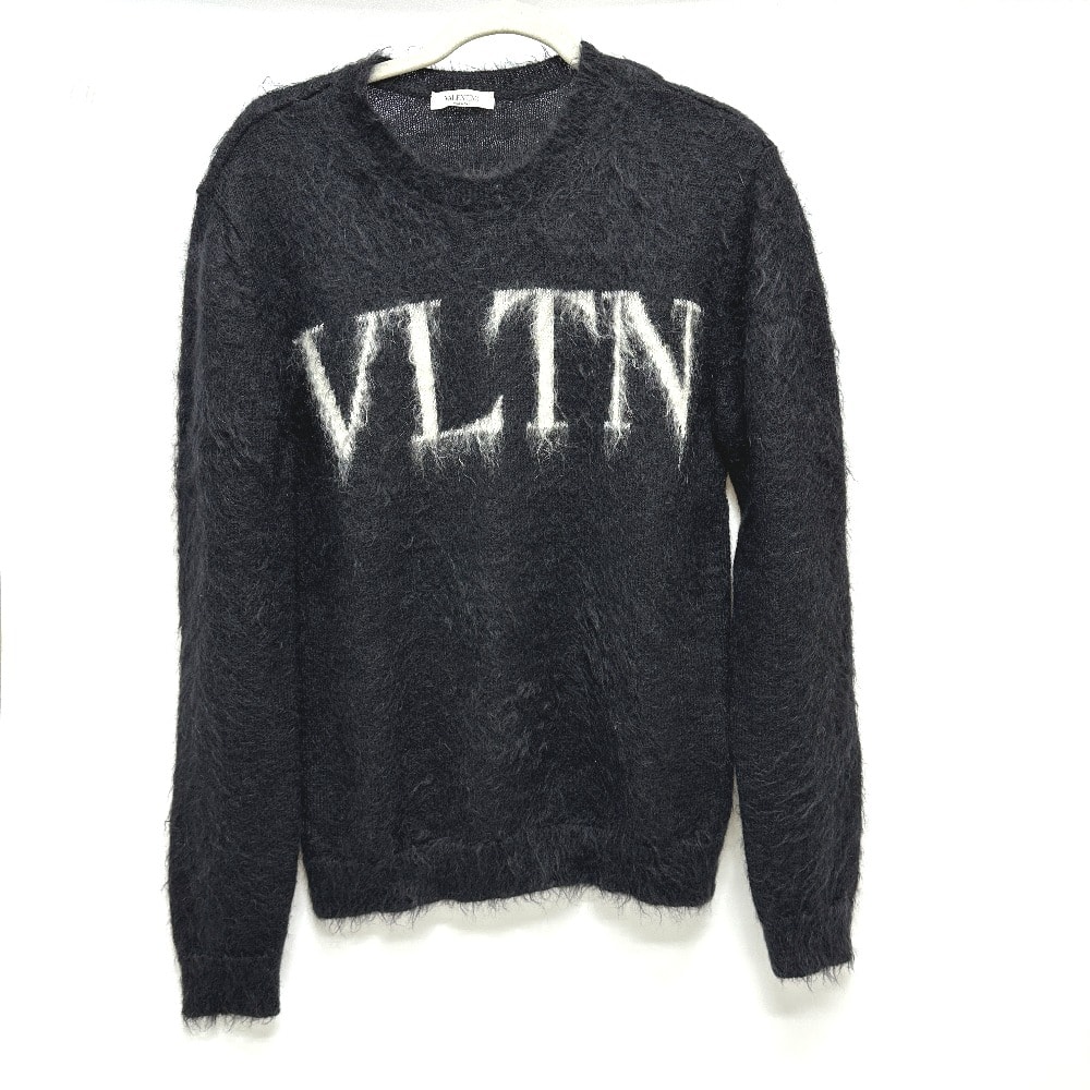 ヴァレンティノ VALENTINO VLTNロゴ アパレル セーター ブラック
