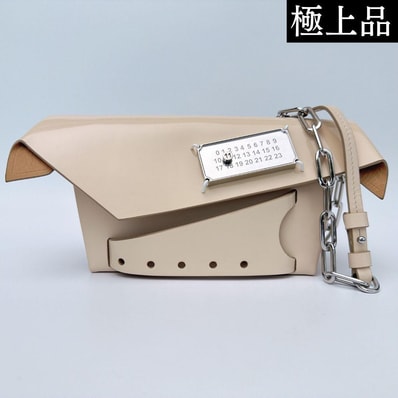 【極上品】Maison Margiela メゾンマルジェラ スナッチト スモールチェーン ショルダーバッグ S61WF0025
