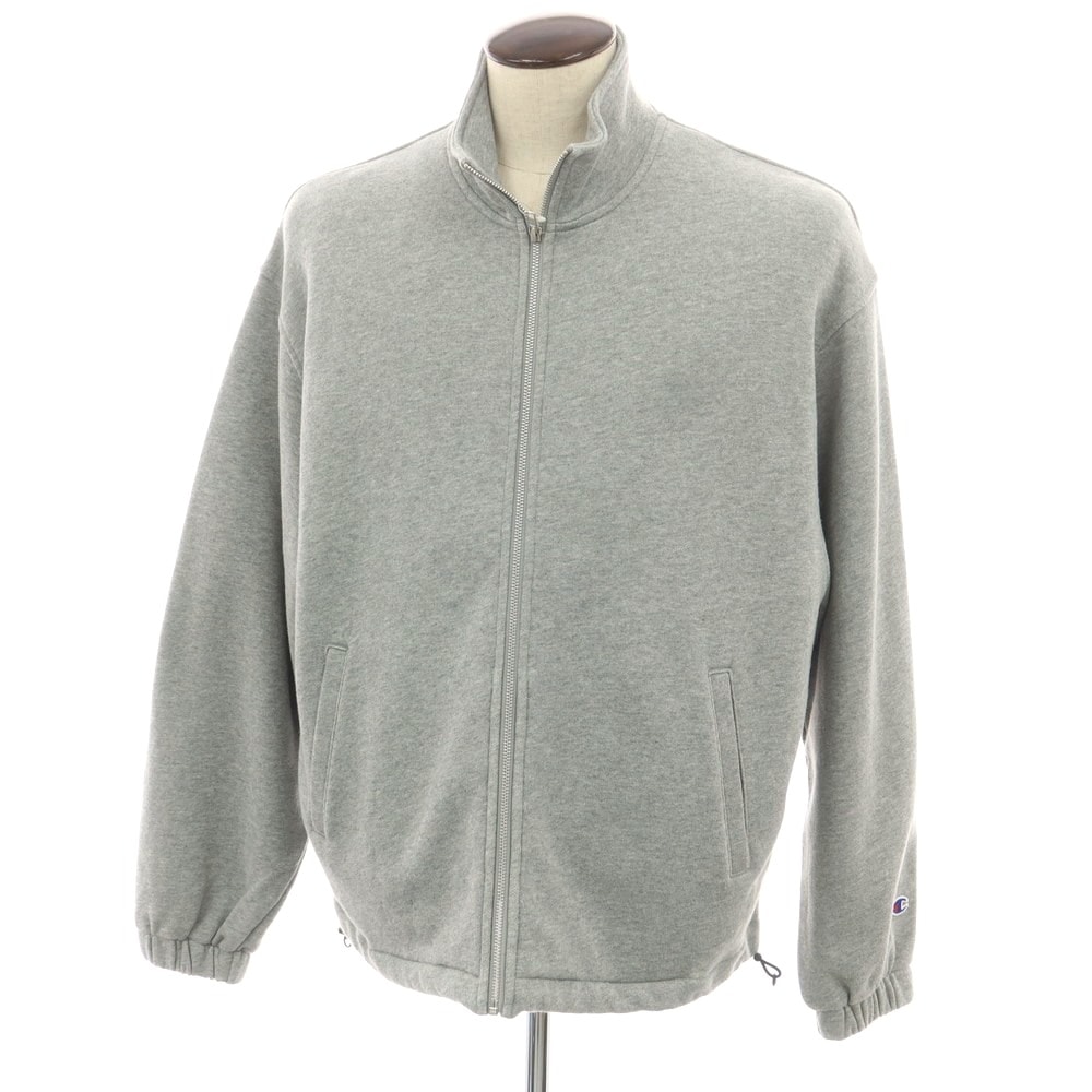 【中古】チャンピオン Champion BEAMS別注 2025年春夏コットンポリエステル ジップアップ ブルゾン グレー【サイズL】【メンズ】