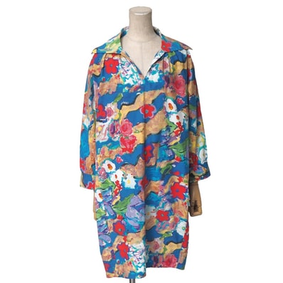 ■美品■MARNI マルニ ワンピース サイズ40 総柄 フラワープリント イタリア製 ブランド古着【中古】20260608/RA9598