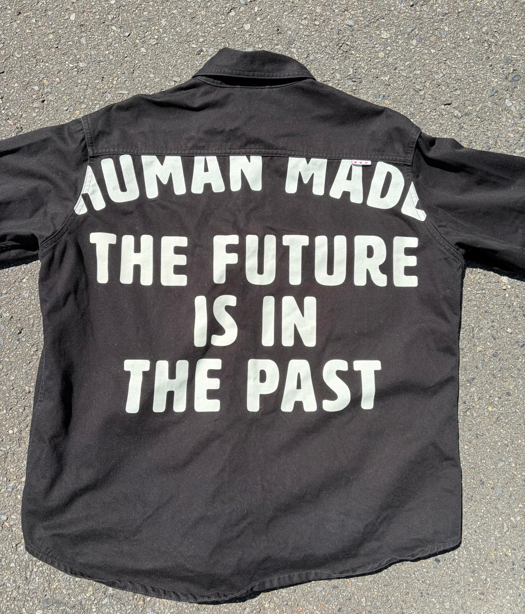 HUMAN MADE Oversized Shirt "Black"