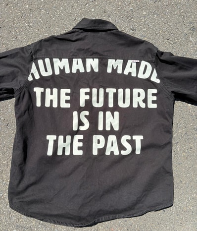 HUMAN MADE Oversized Shirt "Black"
